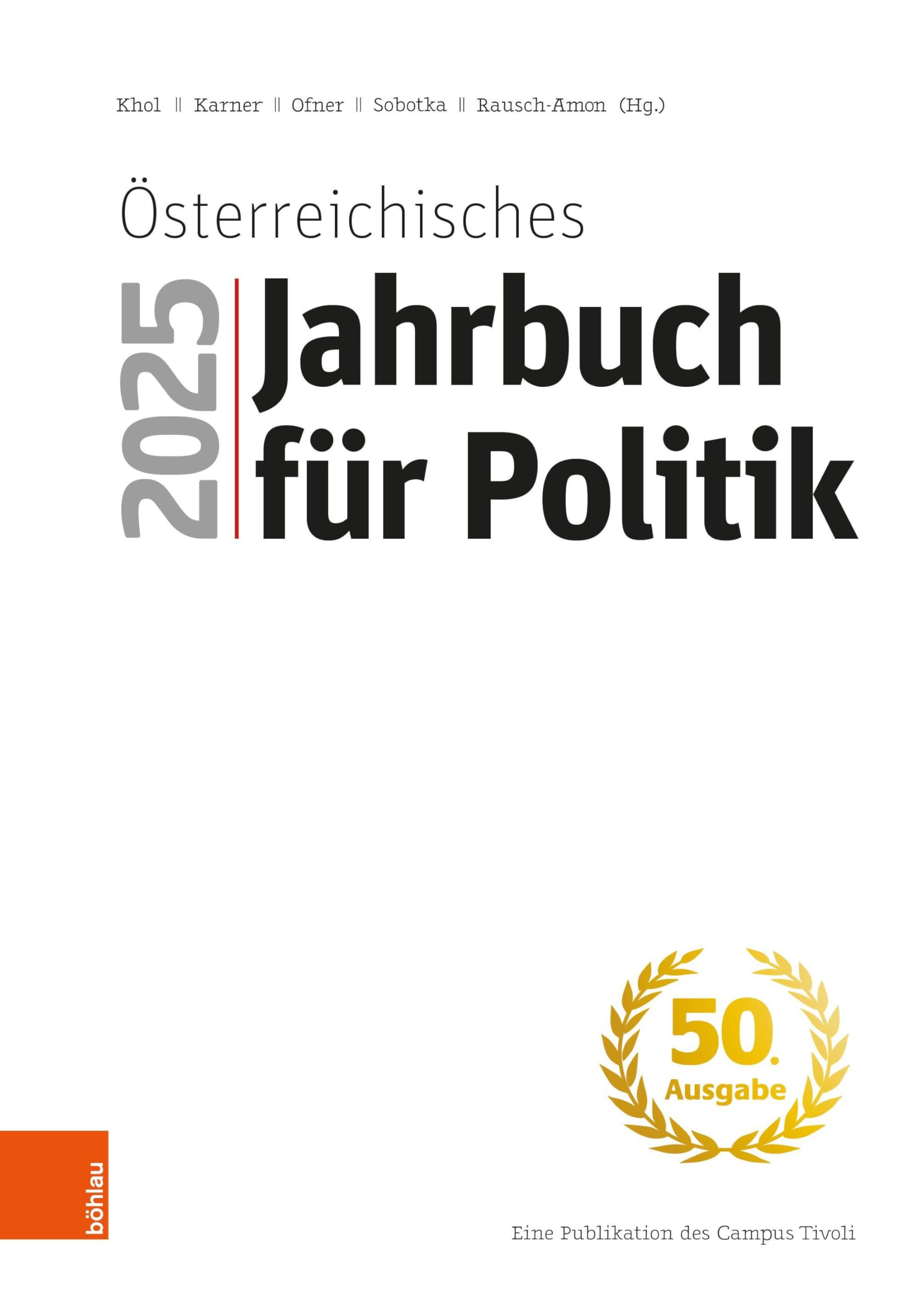 Österreichisches Jahrbuch für Politik 2025