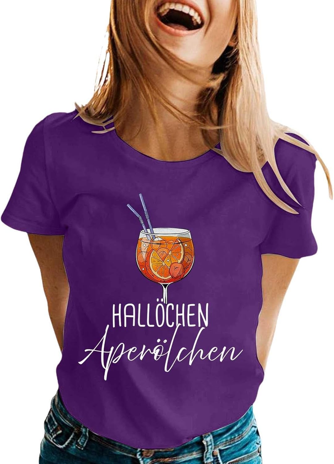 Aperol Kostuum dames T-shirt katoen Aperol Spritz shirt Aperollin