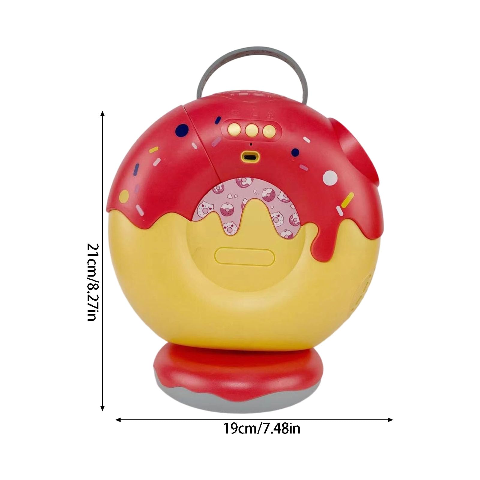 Dispenser di sapone di grande capacità con posizione di oscillazione regolabile per feste di compleanno e incidenti speciali giocattolo all'aperto giocattolo a bolle dispenser di sapone di