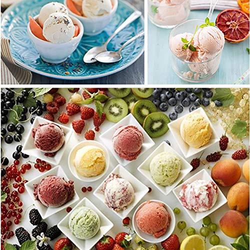 ALY 15W Speiseeisbereiter, Speiseeismaschine, Gefrierbehälter Eismaschine für Frozen Yoghurt, Sorbet und Eiscreme – Bild 6