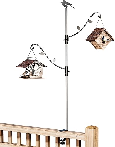 Miniatura 13 de Idzo Ganchos negros para plantas de pared de 7.5 pulgadas, capacidad para colgar 37.5 libras, soporte resistente para plantas colgantes al aire