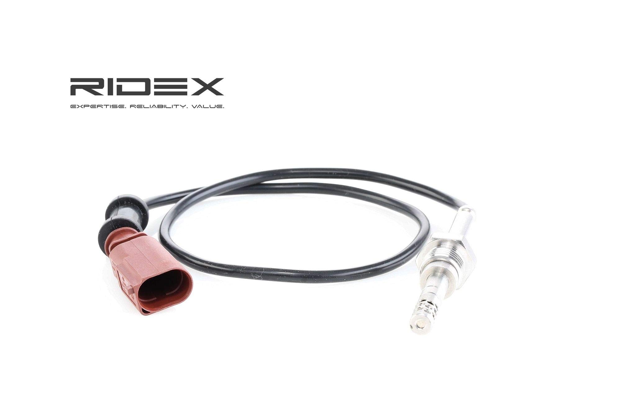 RIDEX 3938E0013 Sensor temp. gas escape Compatible con VW Passat B6 Variant 3C5