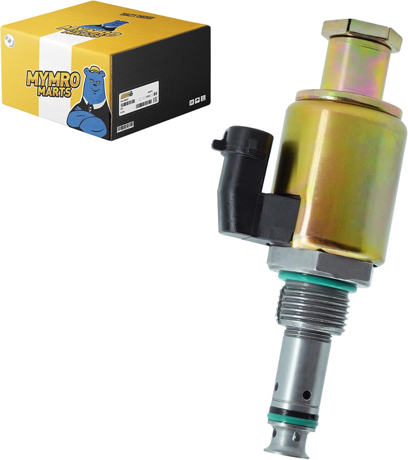 Oil Pump Solenoid Valve 122-5053 For CAT E322C 3126 3126B IPR Valve Injector Regulator for CAT 3126B 3126 3116 Fuel Pressure Regulator Sensor Valve 1225053 107-1228