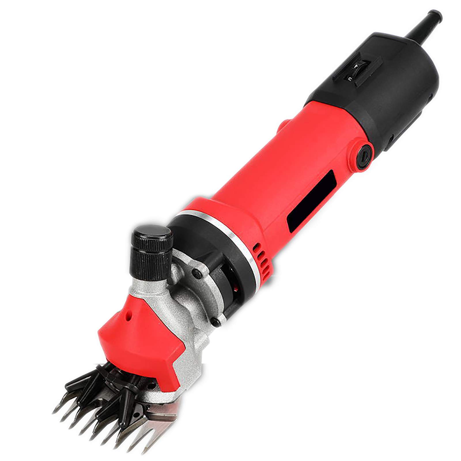 Tosatrice elettrica per Bestiame Fader Forbici elettriche 6 velocità Regolabili 1000 W Forbici per Lana Rasoio Adatto a Tutti i Tipi di Pecore bovini e,Lama a 13 Denti curvi