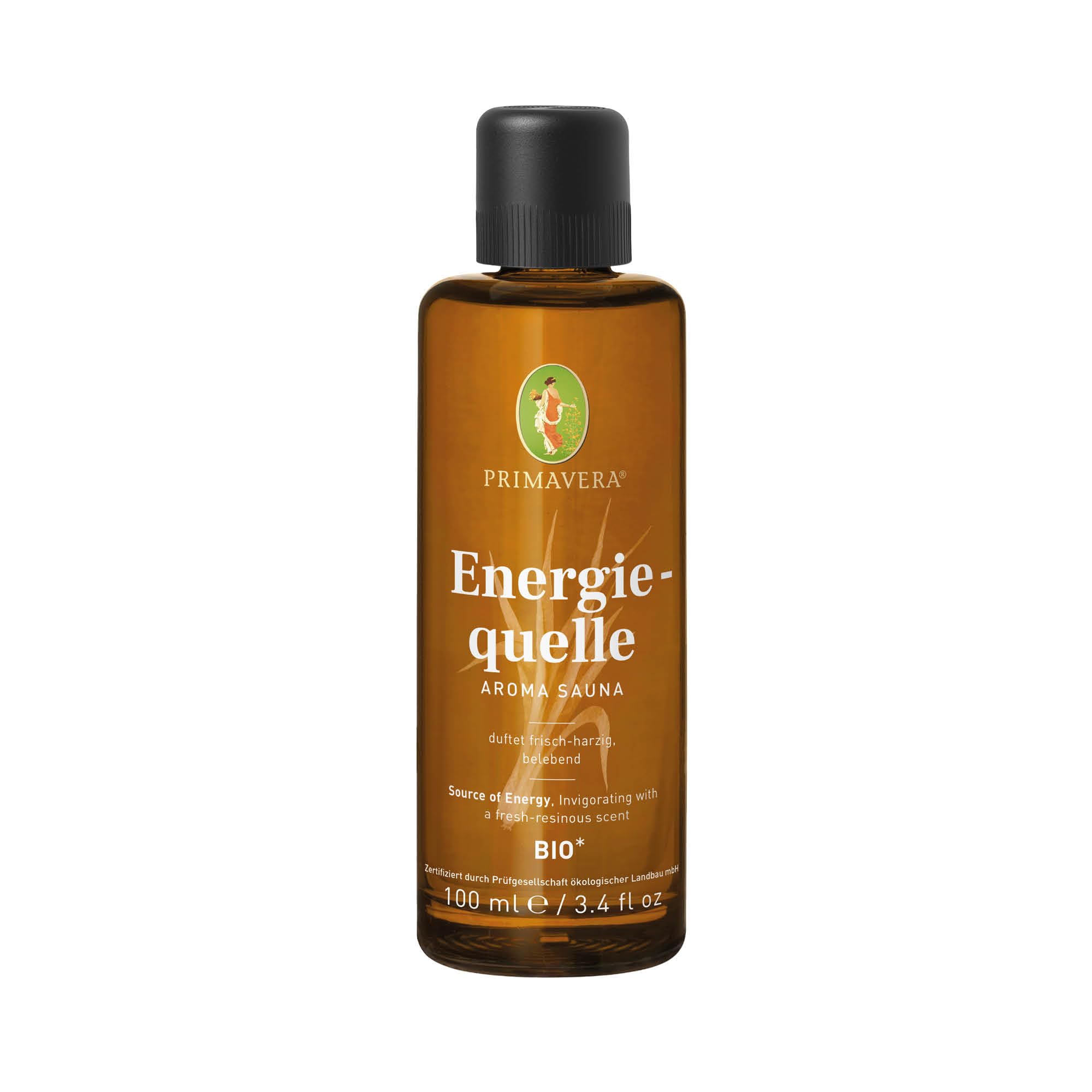 PRIMAVERA Energiequelle Aroma Sauna bio, 100 ml Solution