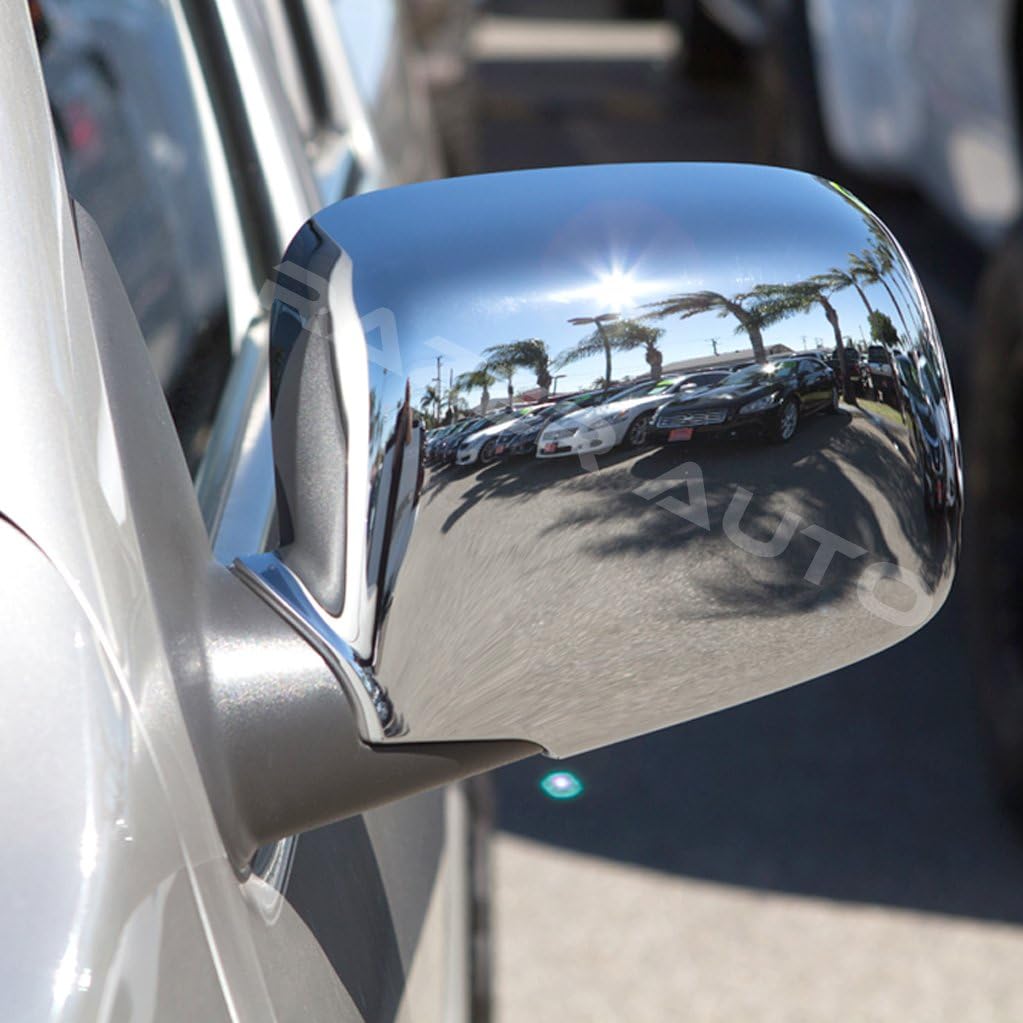 Chrome ABS Mirror Cover for 04-12 GMC Canyon / 04-12 Chevy Chevrolet Colorado 04 05 06 07 08 09 10 11 12