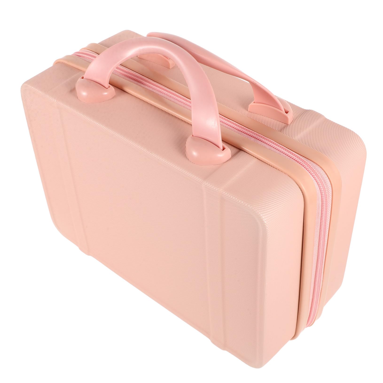 Alipis Kosmetikkoffer Mini-Koffer-Handtasche für Reisen Hartschalenkoffer Kulturbeutel Tragbar Geräumig Stabiler Griff Make-up-aufbewahrung
