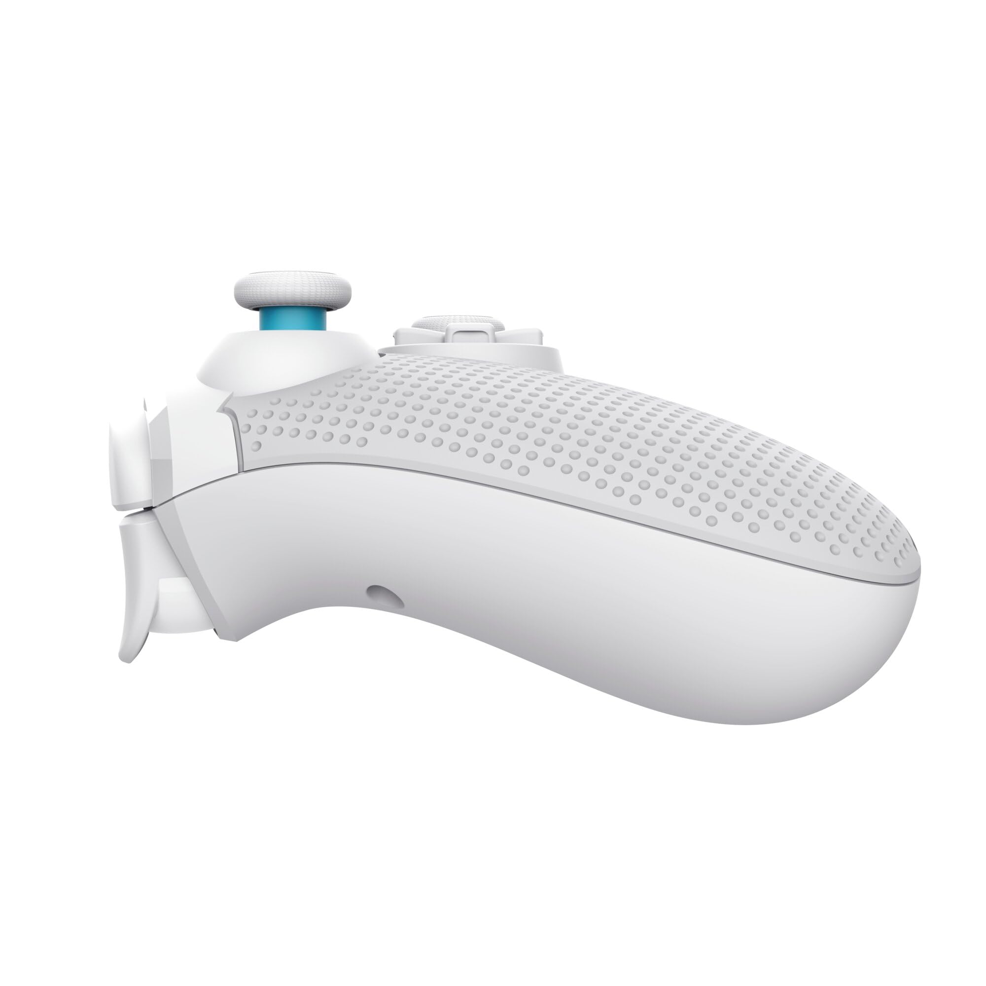 GXTrust 1246W Muta Controller Nintendo Switch Wireless con Bluetooth, Vibrazione Dual Shock, Sensore di Movimento, Pulsante Turbo, 15h di Gioco, Gamepad per Nintendo Switch, Lite, OLED, Bianco