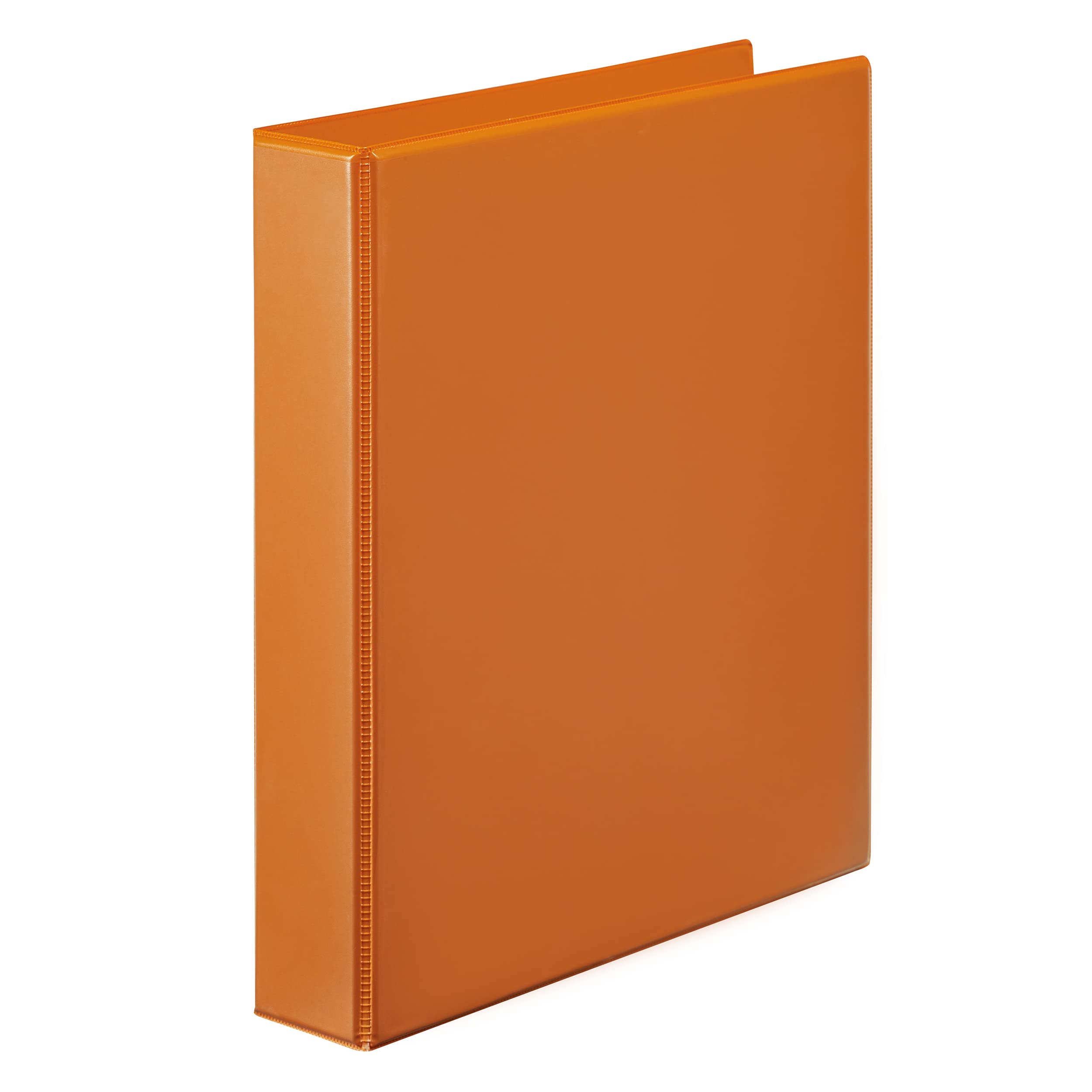 Marbig Clearview - Raccoglitore ad anelli 2D, Quaderno ad anelli, formato A4, 25 mm, arancione