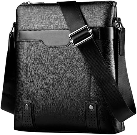 Couro Pu Bolsa De Ombro Masculina Executivo Anti Furto Tiracolo