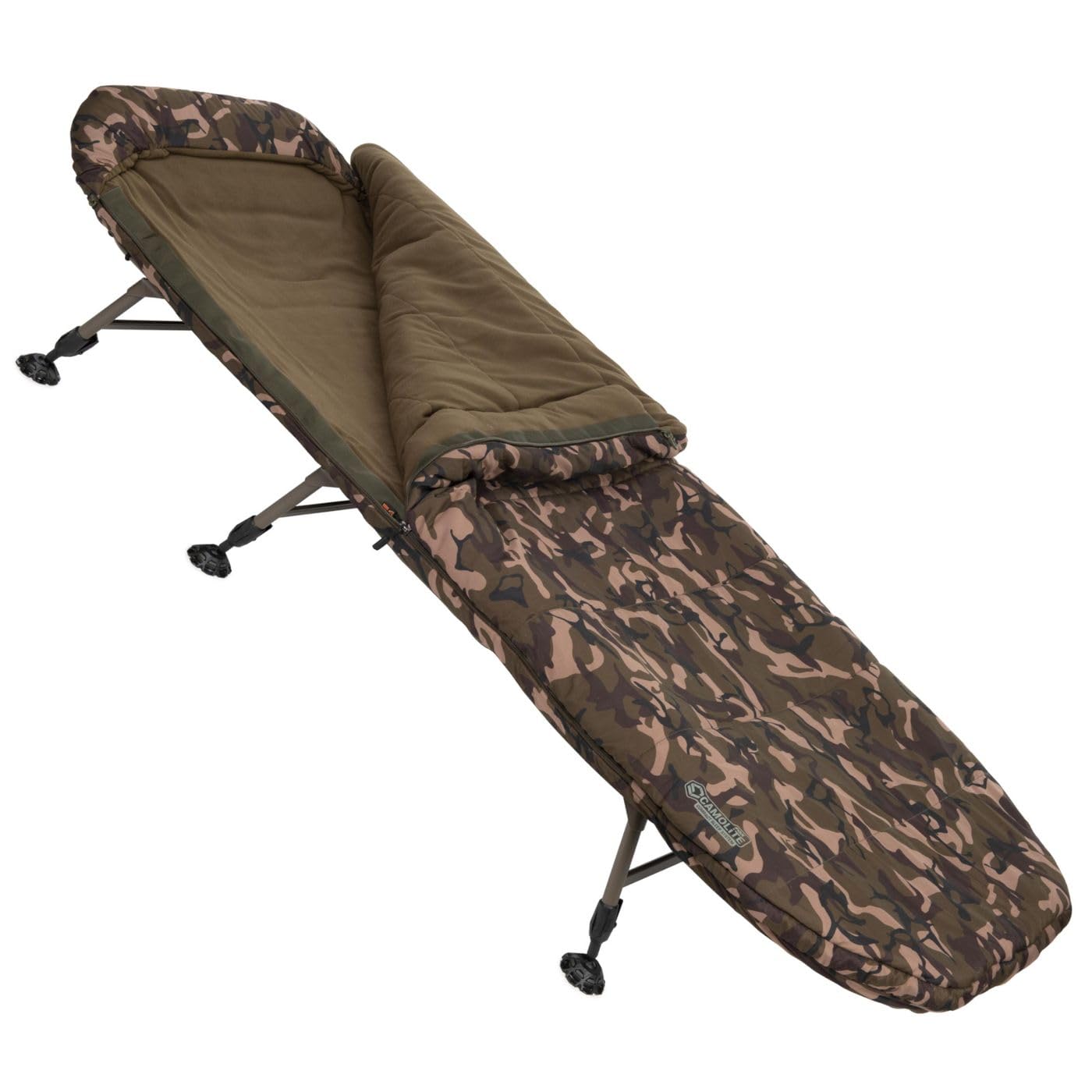 Fox Camolite Compact Sleep System 214x86cm - Karpfenliege, Feldbett, Campingliege
