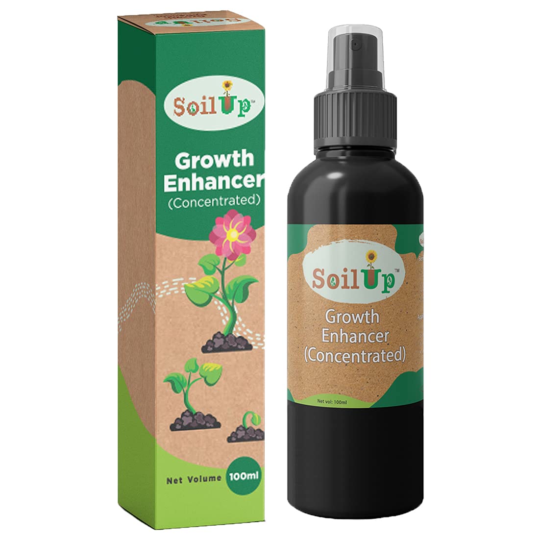 Growth Enhancer/Booster Liquid Fertilizer Concentrated for Plants | Plant Nutrients Food Organic Fertilizer for All Indoor and Outdoor Plants Home Garden-image-15