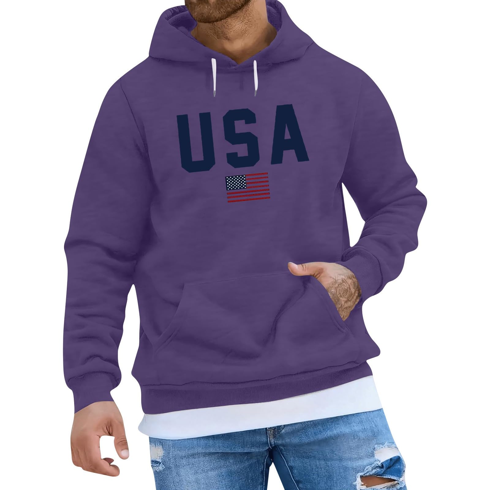 Sweatshirts Homme Sportswear Mode Saison Randonnée Running Hiver Survetement Sweat a Capuche Homme Sport Chic Hoodies Chaud Capuche Travail Jacket