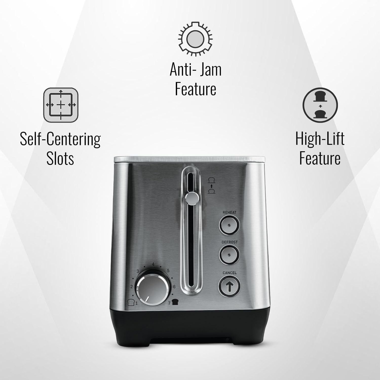 Sujata 900W Pop-up Toaster - 7 Modes, FREE SHIPPING -4 Sujata 900W Pop-up Toaster - 7 Modes, FREE SHIPPING -4