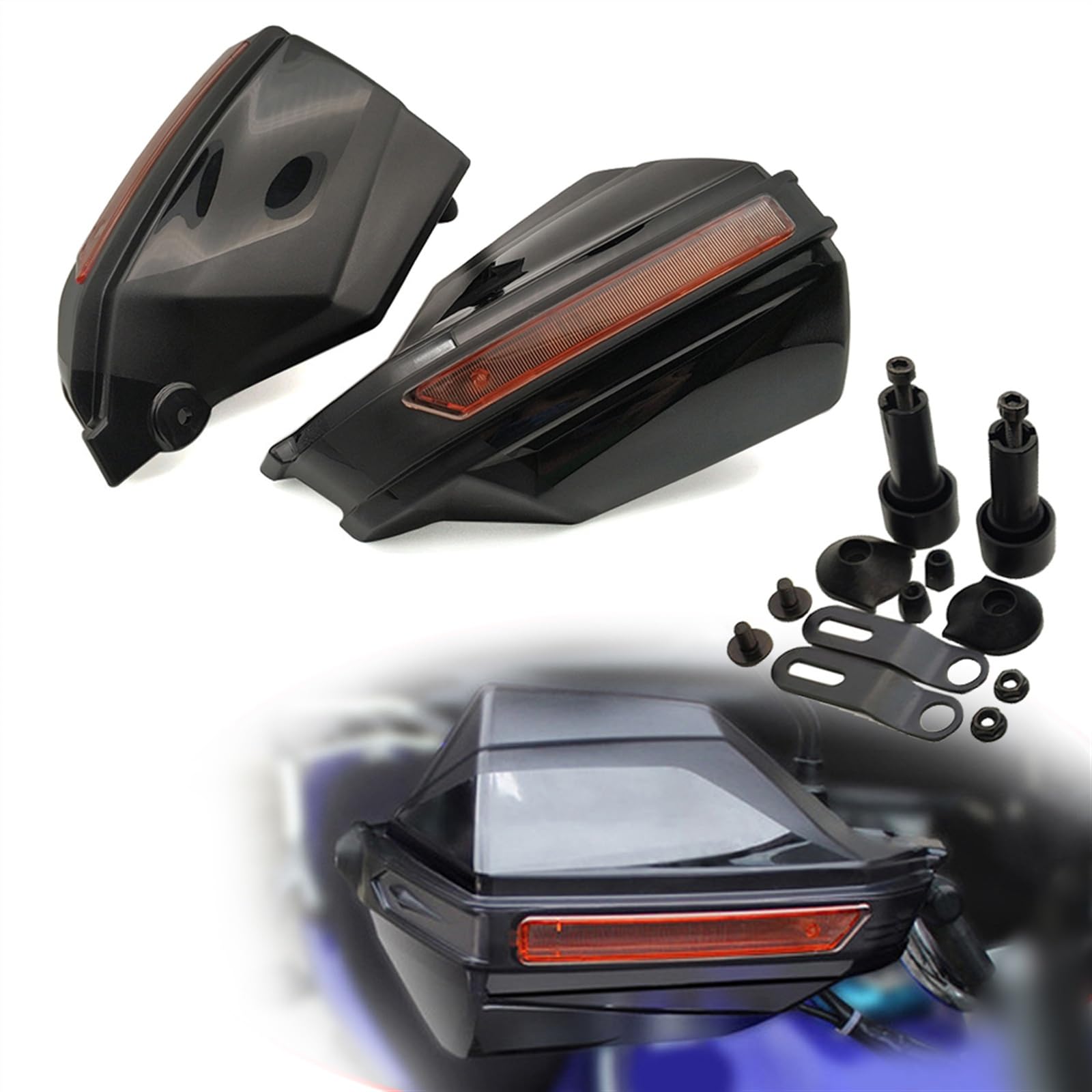 Moto pour CBR650R CB650R CB125R CBR900RR XADV 750 Protège-Main Poignée Protecteur Bouclier Coupe-Vent Protège-Mains Équipement
