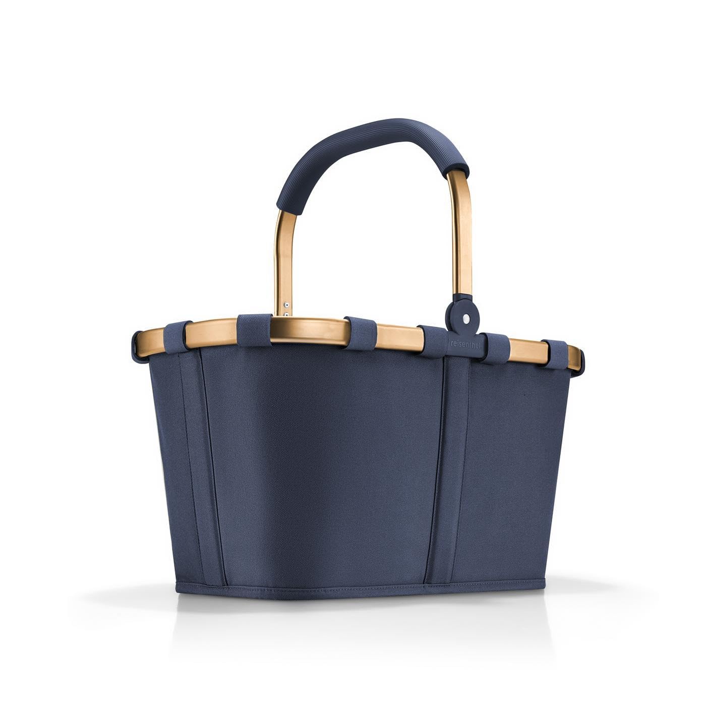 reisenthel Carrybag – Cesta de la compra estable con mucho espacio de almacenamiento y práctico bolsillo interior, diseño elegante y resistente al agua