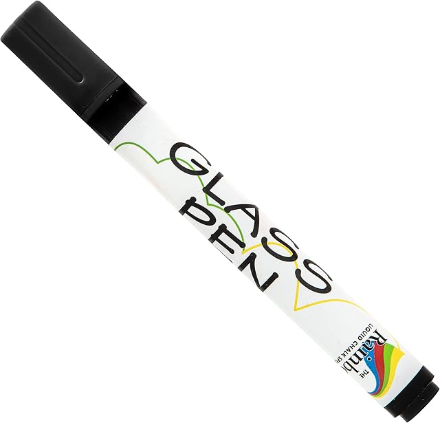 Glass Pen - 5mm Black for Writing on Windows