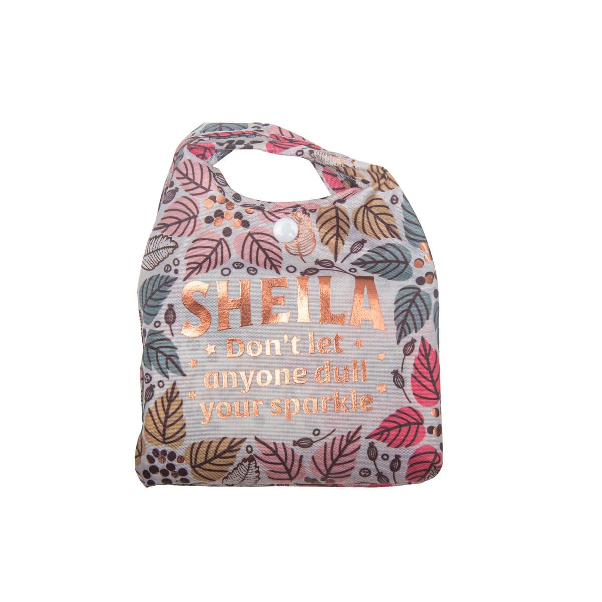 History & Heraldry Personalised Sparkle Shopper Bag (Sheila) — image 1