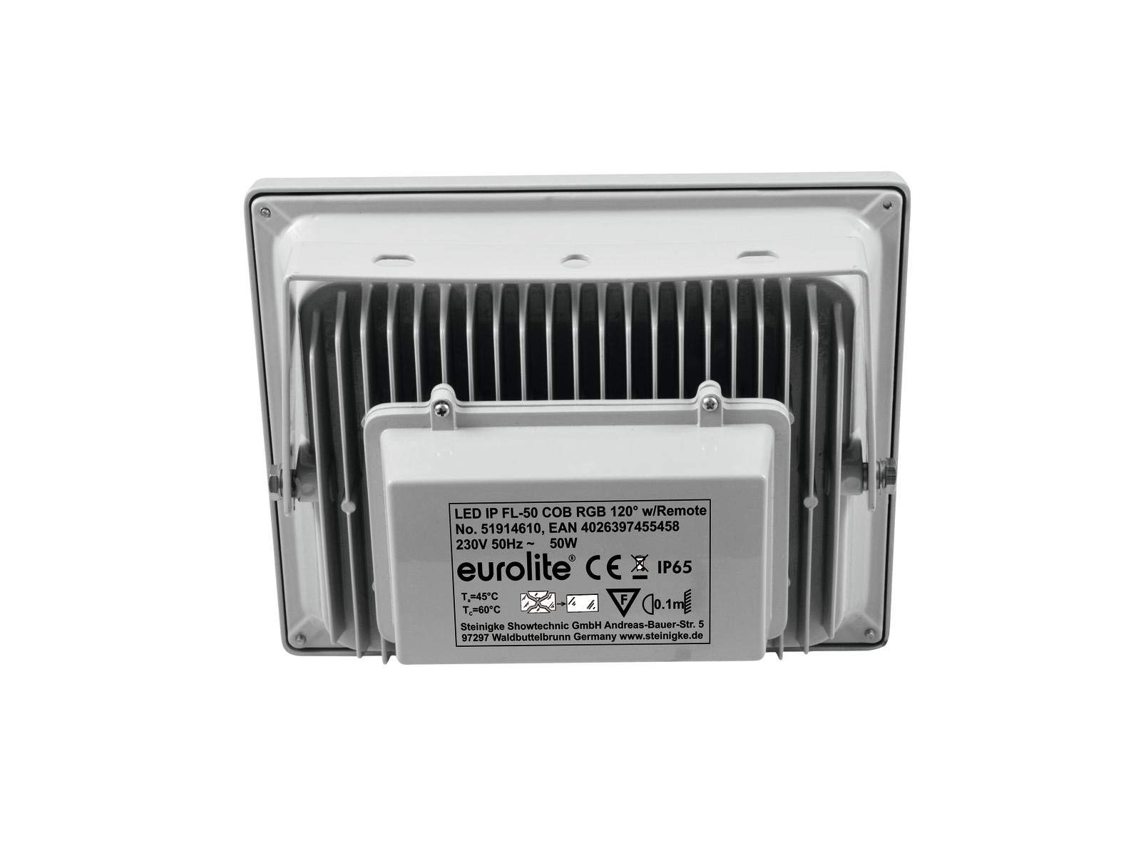 Eurolite LED IP FL-50 COB RGB 120° · Flood Light