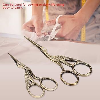 Amazon.com: Vintage Crane Shaped Stainless Steel Sewing