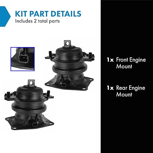 Vista 621 de TRQ Juego de montaje de motor compatible con Ford Bronco 1989-1992 F-150 F-250 F-350 1985-1997 Ranger 1994-1997 Mazda B2300