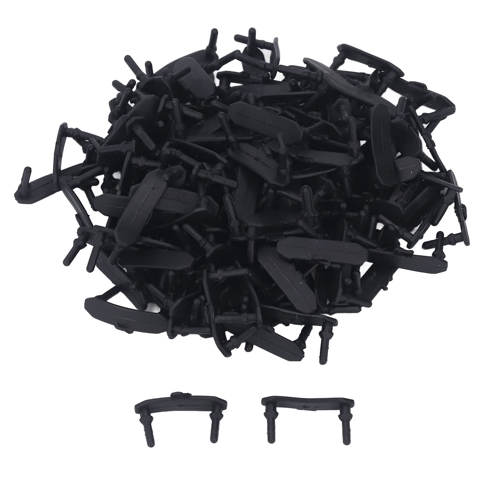 Fockety Metallketten-Set, Aluminium-Modell, Panzerkettenteile, Kettenradteile mit Verbindungswelle, RC-Panzerketten, DIY-Zubehör für Wpl E 1 GAZ 71 Kettenmodifikation und Upgrade