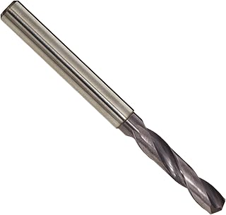 YG-1 Short Carbide Dream Short Length Drill Bit, TiAlN Finish, Straight Shank, Slow Spiral, 140 Degree, Q Size, 21/64