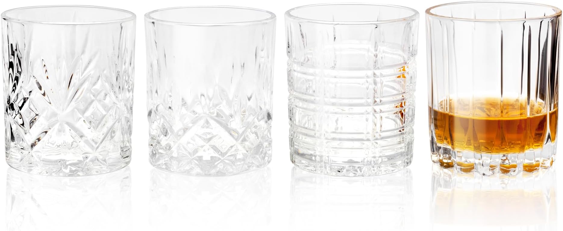 Nachtmann Imperial Lot de Verre à Whisky, Lot de 4, Verre à Whisky, Tumbler, Cristal de Plomb, H