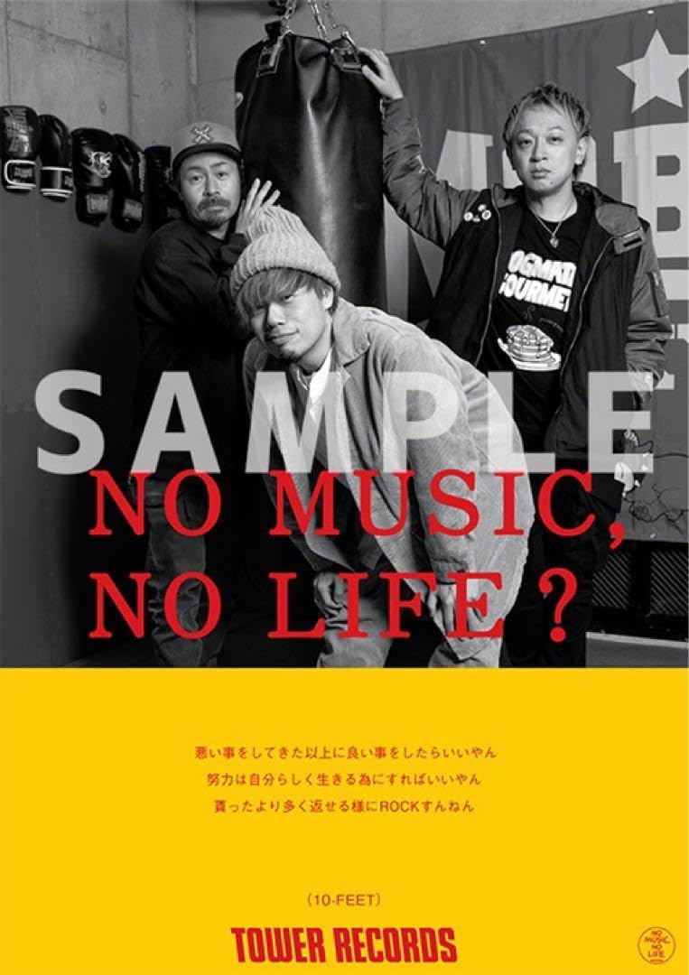 Amazon.co.jp: 10FEET タワーレコード特典クリアポスター A3サイズ 
