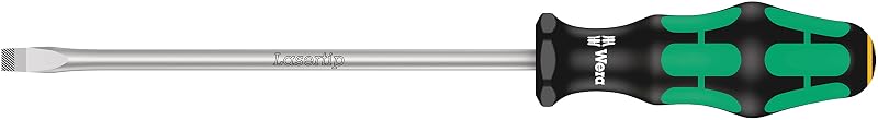 Chave de Fenda Ponta Chata Wera Kraftform Plus 334 Lasertip 8 mm, Haste de 17,5 cm, Modelo 05007640001