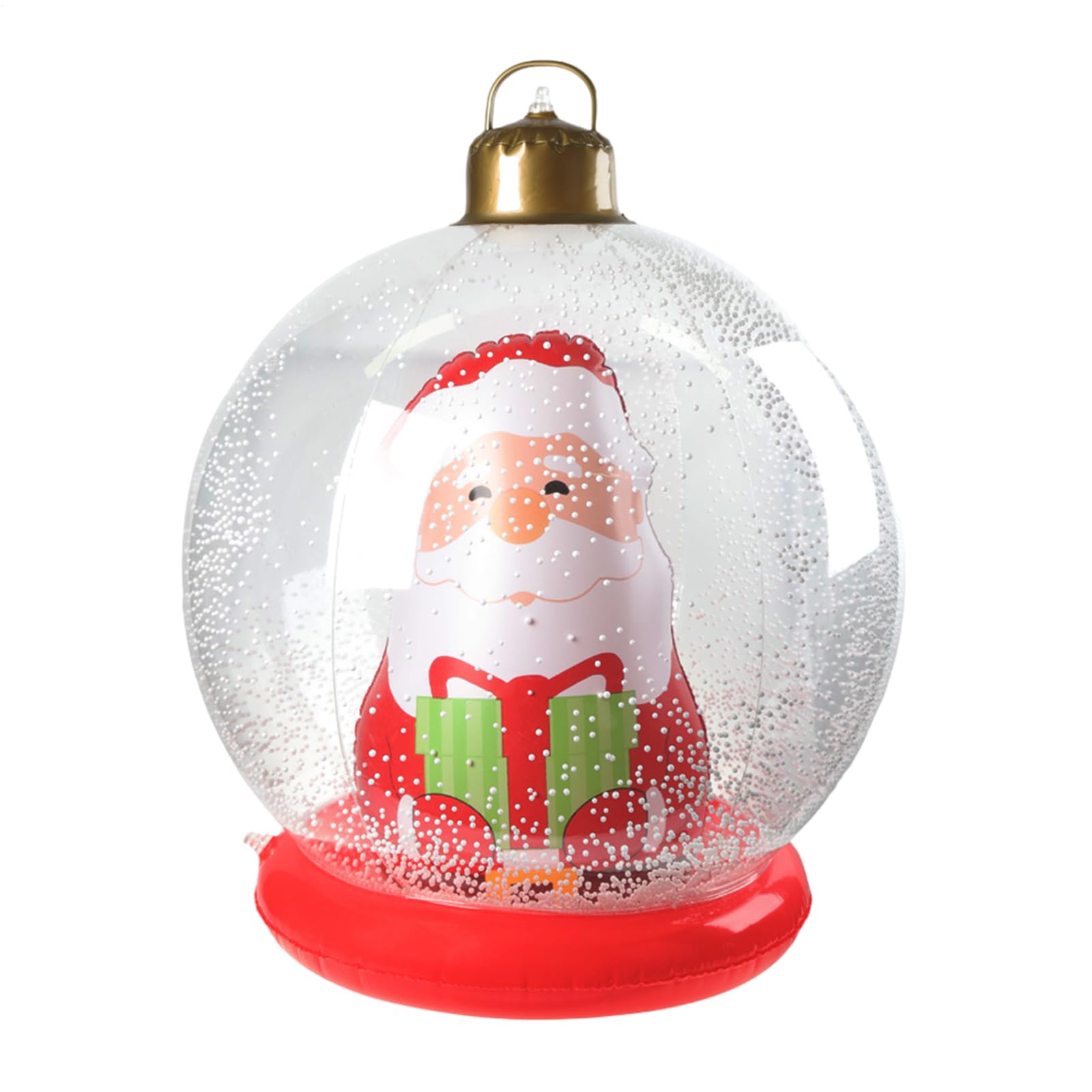 Boules de Noël gonflables pour créer une ambiance féerique dans votre cour