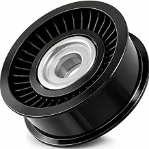 Drive Belt Idler Pulley Compatible with Land Rover Range Rover Sport LR4 Jaguar F-Type XF F-Pace XE XK XJ, Replacement# LR039516 AJ813564 LR010725