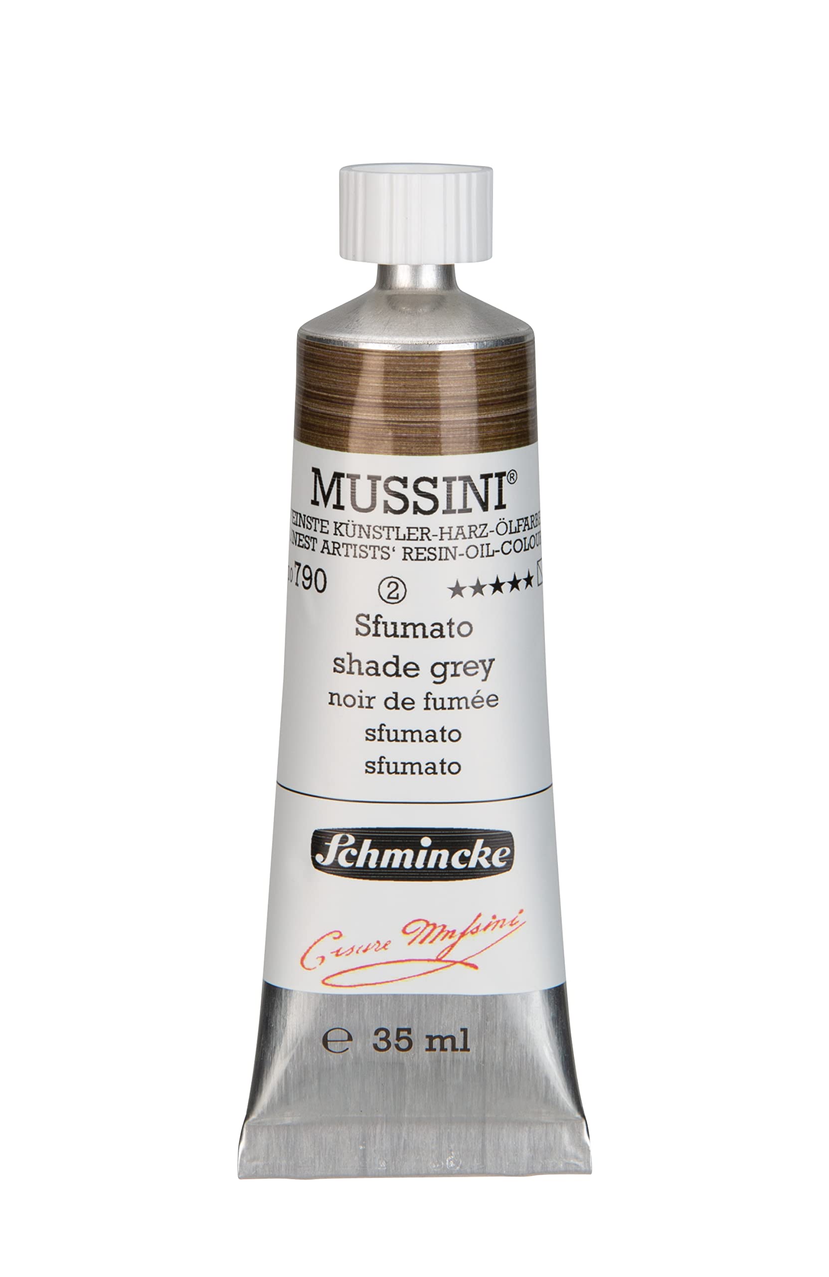Mussini Huile 35ml SHADE Gris nuance extra-fine maîtres anciens