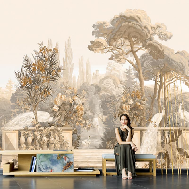 Mural panorámico no tejido 3D para renovar paredes sin obras 6
