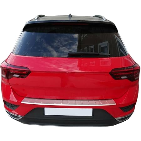 Ladekantenschutz Edelstahl MATT Kompatibel Für VW T-ROC (A11) Ab 2017