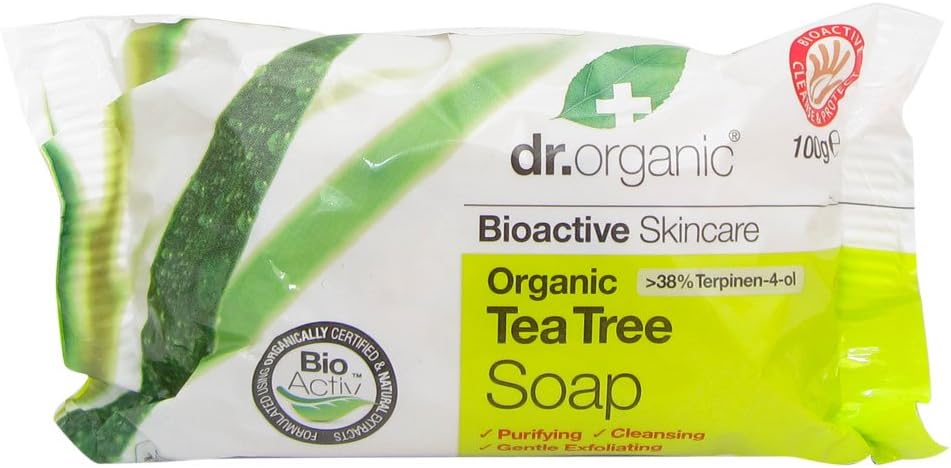 Dr.organic Tea Tree Soap 100gr [並行輸入品]