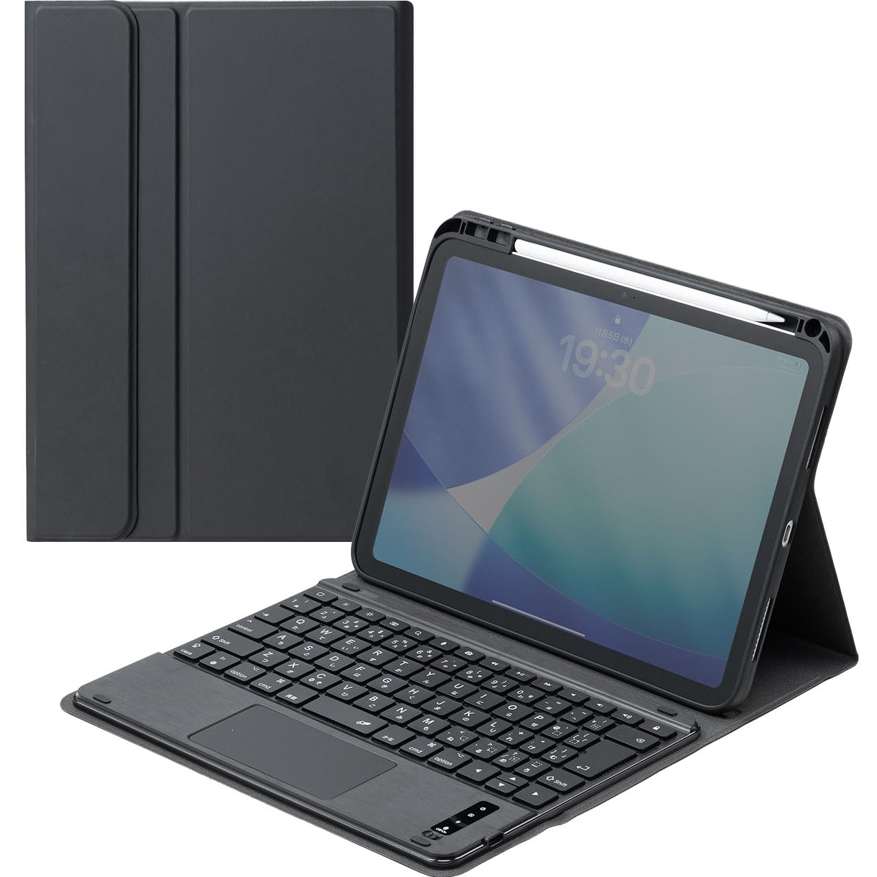 Apple 純正 ワイヤレスキーボード＋トラックパッド 動作⚪︎美品 充電式電池付 Amazon.co.jp: サンワダイレクト キーボード iPad専用 ケース付き A16