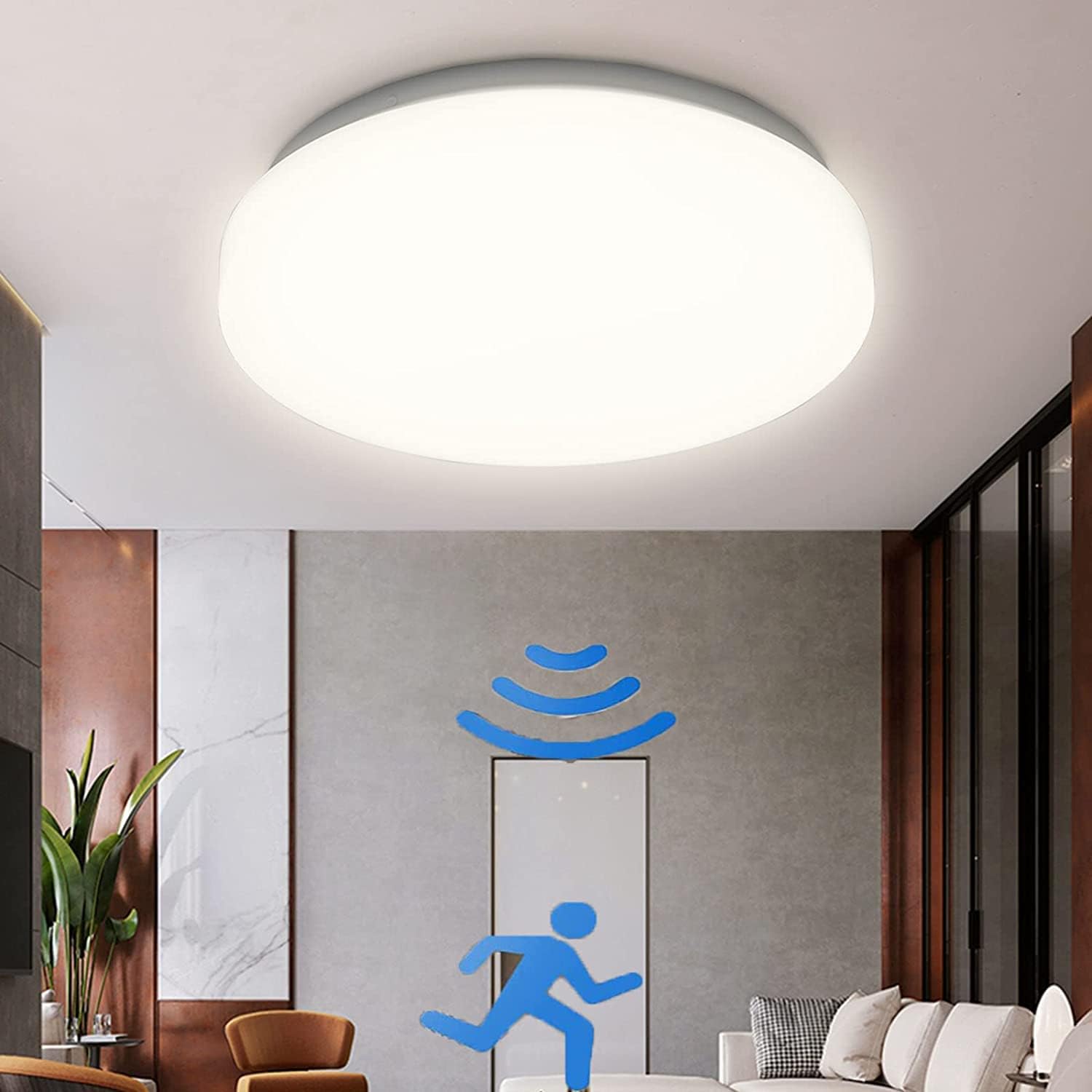 LED Deckenleuchte Deckenlampe Sensor Lampe
