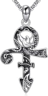 Baphomet/Trident/Pentagram/Anubis/Prince Symbol Necklace Sterling Silver Baphomet Pendant Satanic Jewelry Sigil Of Goat Necklace For Womens