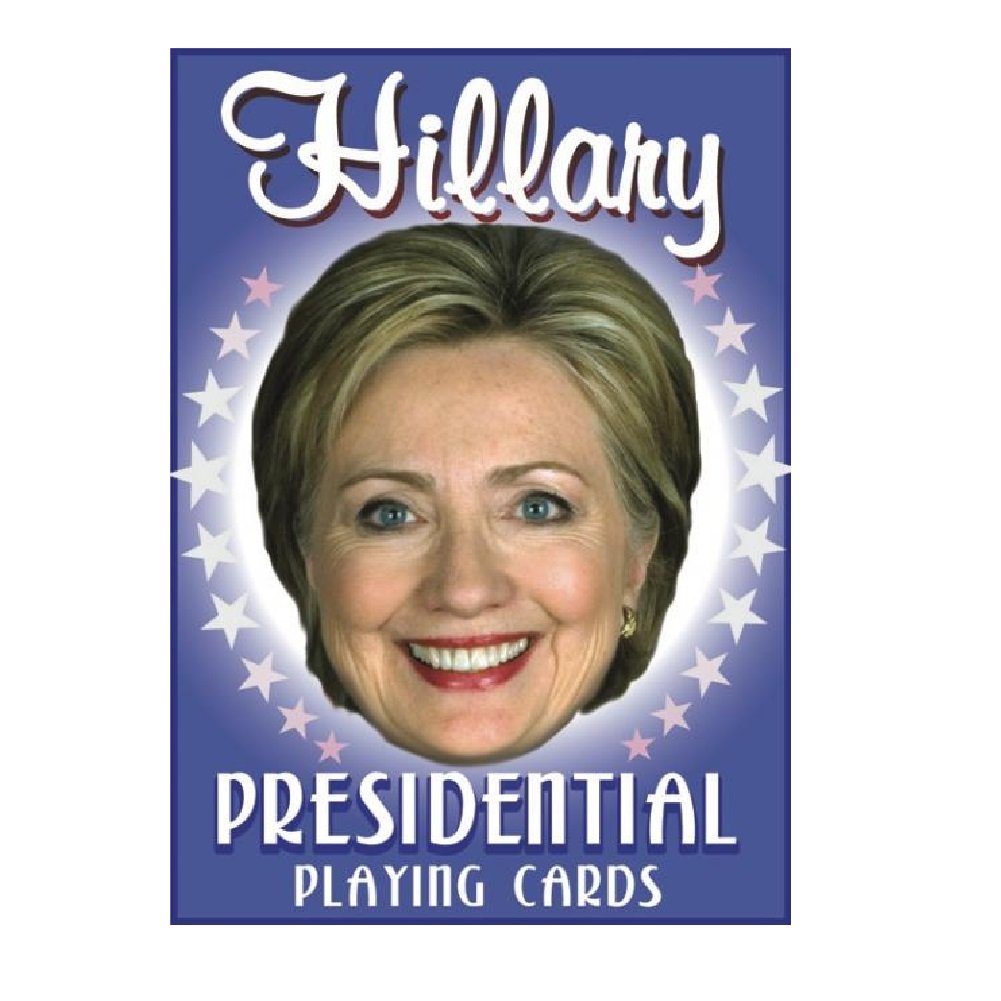 Amazon.com: Parody Productions Hillary Presidential Playing Cards