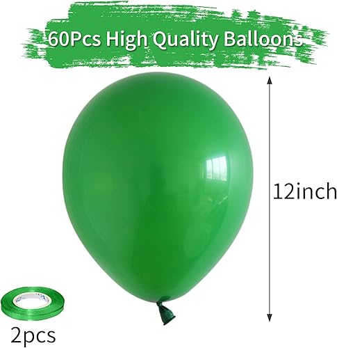 Miniatura 9 de Globos azul pavo real, globos de látex azul turquesa 5, 10, 12, 18 pulgadas, diferentes tamaños, 103 piezas de globos de color azul turquesa, kit de