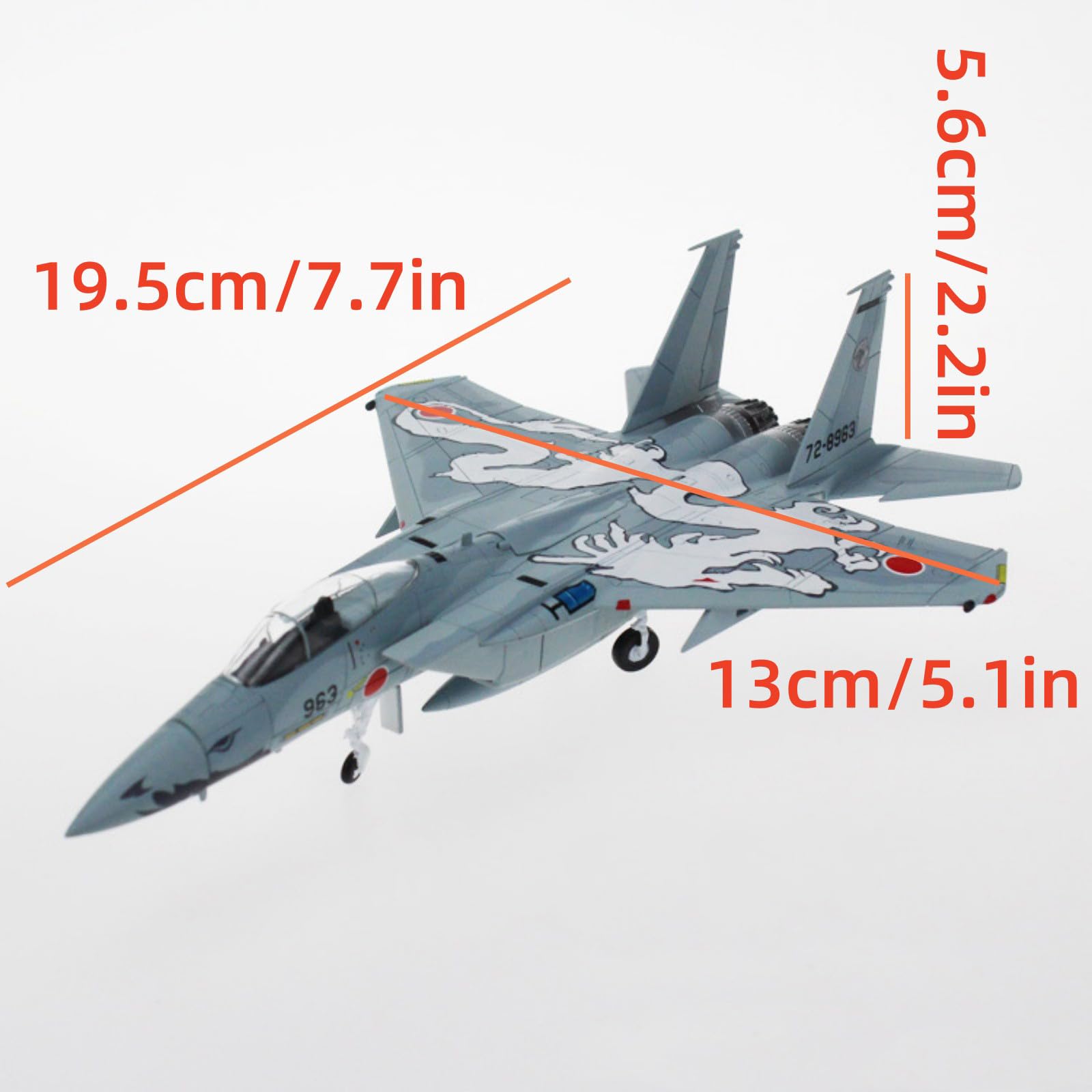 Amazon.co.jp: 1:100航空自衛隊F-15Jドラゴン戦闘機モデル合金ダイ