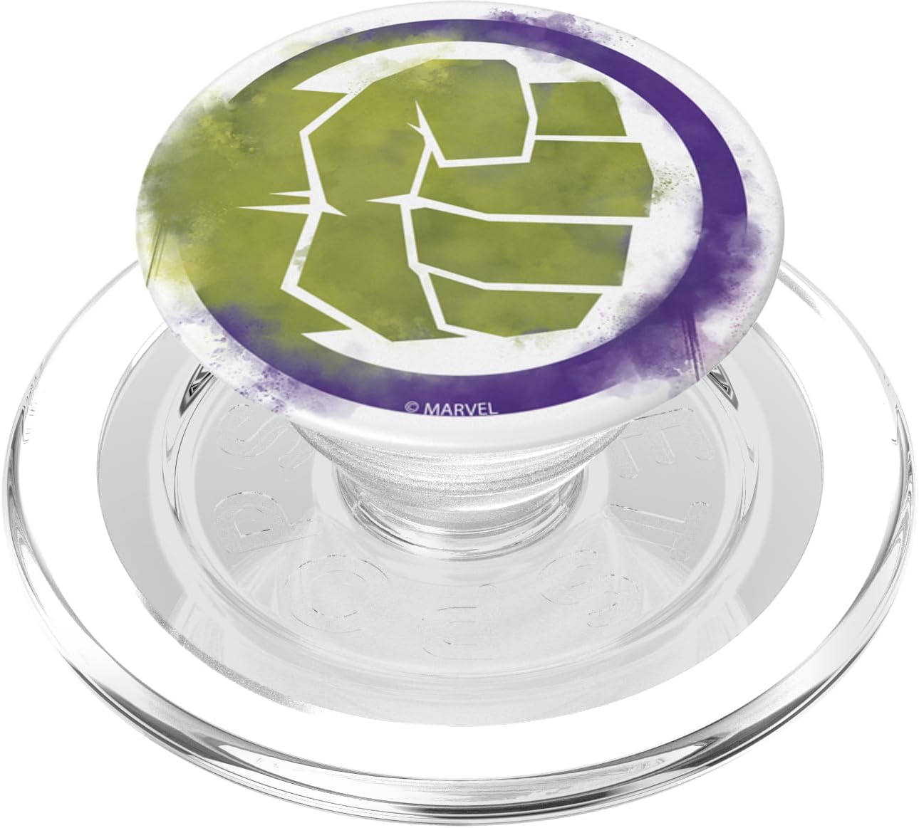 Marvel Avengers Endgame Hulk Spray Paint Logo PopSockets MagSafe PopGrip for iPhone