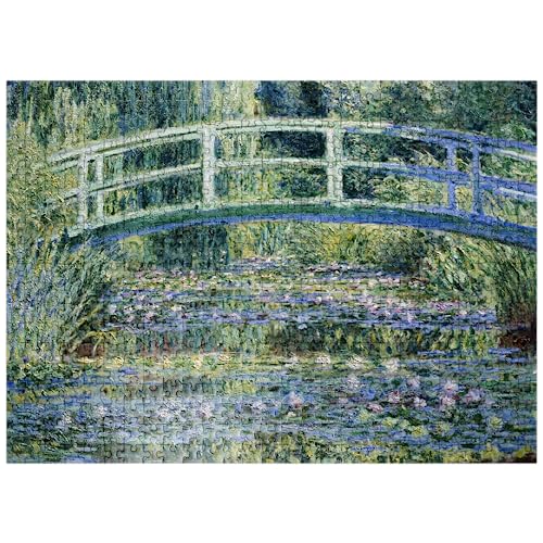 なまけ者雑貨屋クロード・モネ睡蓮と日本橋1899-プレミアム大人のパズル500点セット