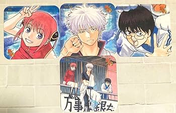 Amazon.co.jp: 銀魂 大銀魂展 原作 アートコースター 坂田銀時 神楽