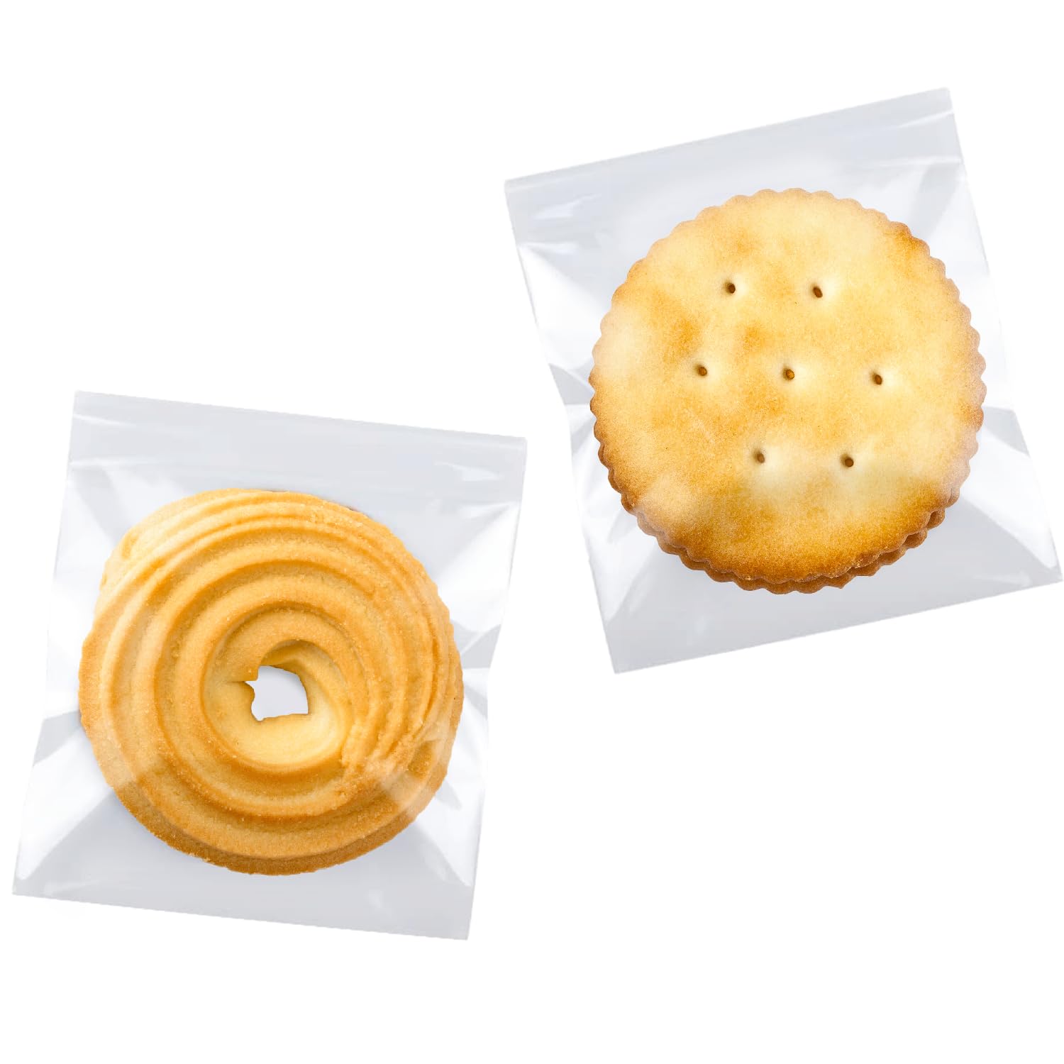 Self Sealing Cellophane Bags Self Adhesive,3.9x4.7Inches Clear Resealable Cellophane Bags 200 Pieces (3.9"x4.7")