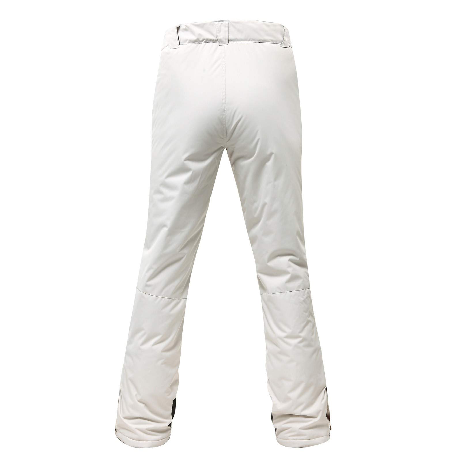 Generisch Pantalones de esquí para mujer, resistentes al agua, cálidos, extraíbles, con tirantes, pantalones de snowboard, pantalones deportivos de esquí, trekking, resistentes al viento, pantalones