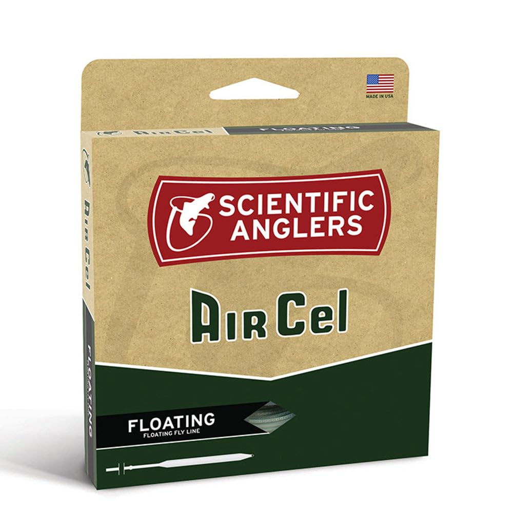 Scientific Anglers 4012753-SSI Scientific Anglers Air Cel Floating Fly Line-WF-4-F-Yellow - multi, N/A โ image 1