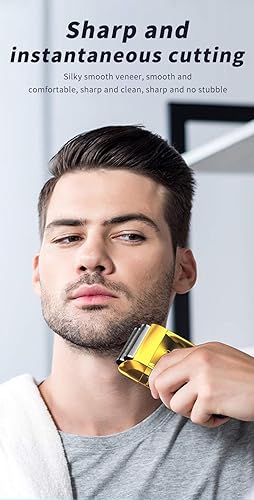 Miniatura 7 de Afeitadoras eléctricas de papel de aluminio afeitadoras para hombres calvos para la cabeza, afeitadora de cara de peluquero, afeitadora de cerca,