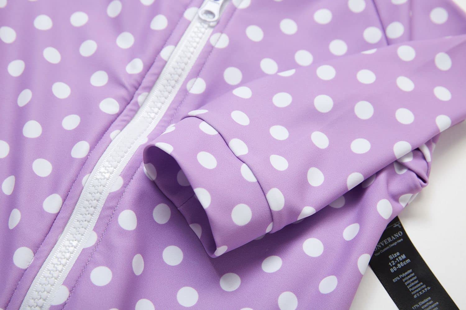 BONVERANO Maillot de Bain bébé UPF 50+ Protection Solaire Fermeture éclair intégrale